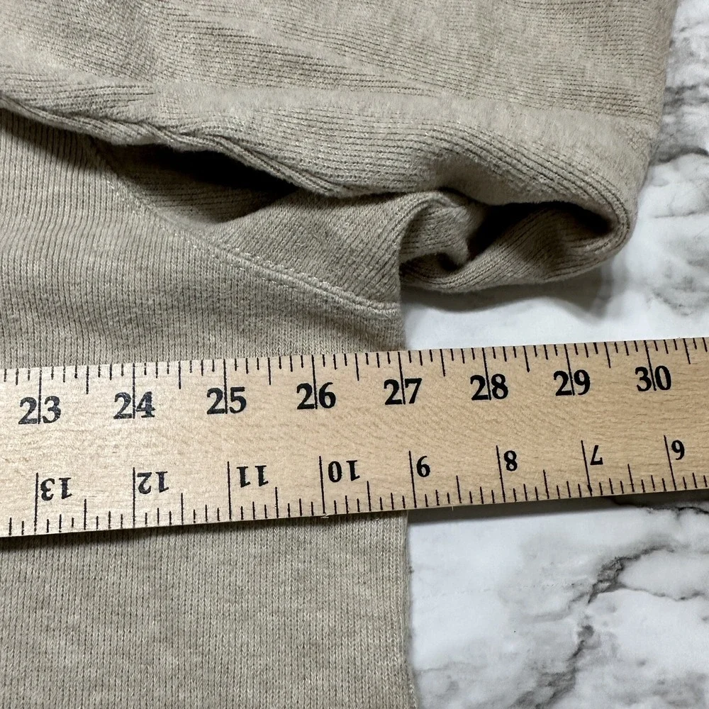 Polo Ralph Lauren Sweater Mens Size 2XL Ivory Beige Long Sleeve 1/4 Zip‎ Cotton